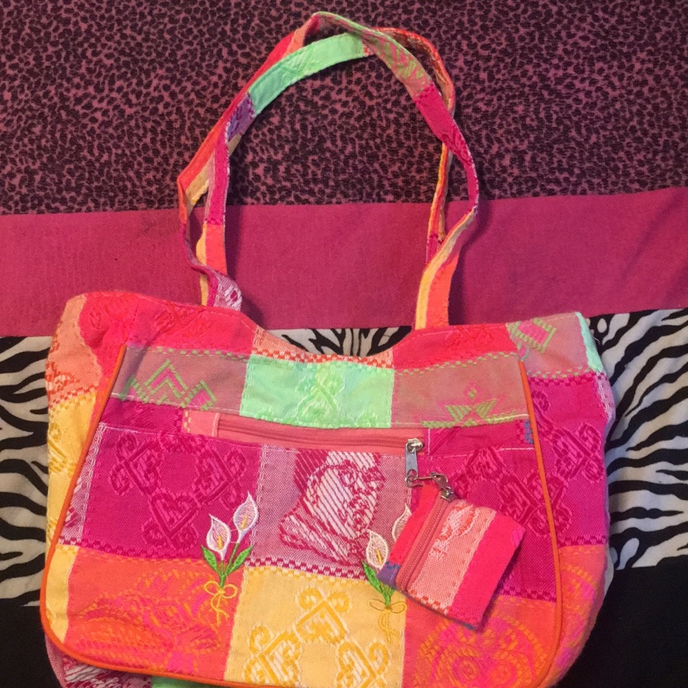 Handmade bag from Mexico, perfectly new,never used